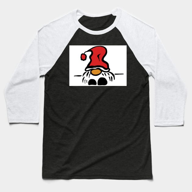 Santa Baseball T-Shirt by Coppack